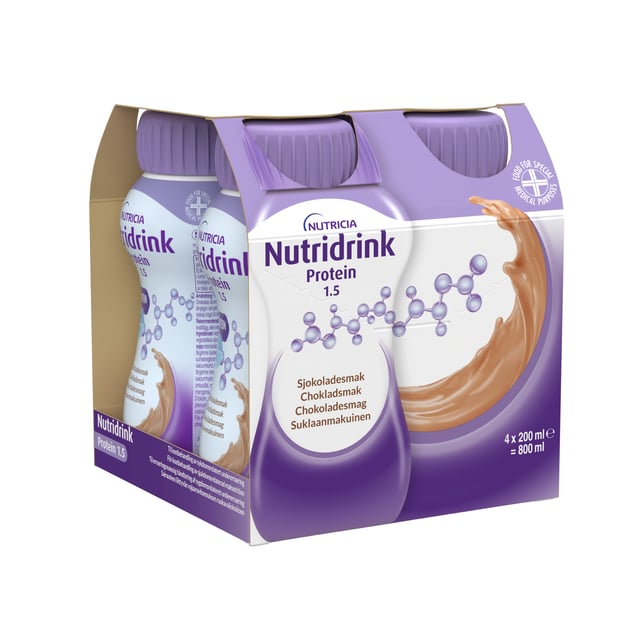 Nutridrink Protein Chokladsmak 4 x 200 ml