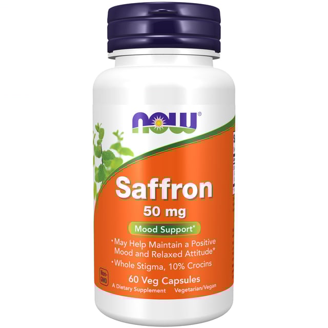Now Saffron 50 mg 60 vegkapslar