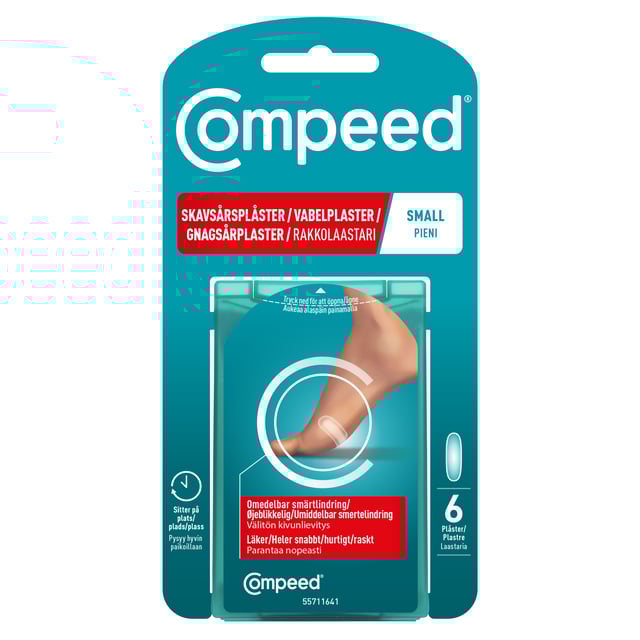 COMPEED Skavsårsplåster Small 6 st