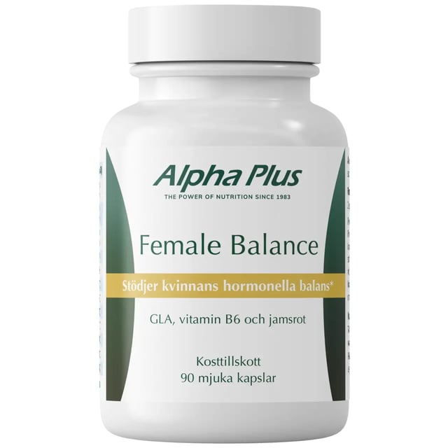 Alpha Plus Female Balance 90 mjuka kapslar