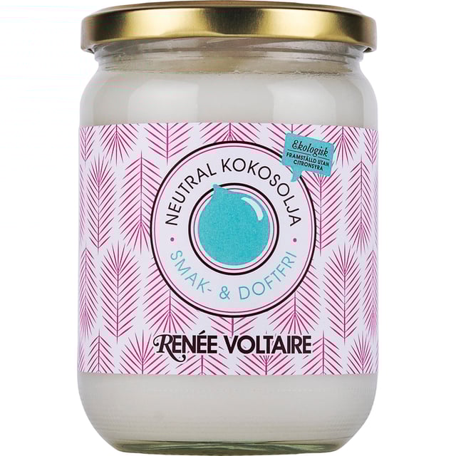 Renee Voltaire Neutral Kokosolja - Smak- & Doftfri 500 ml EKO