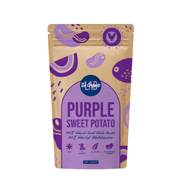The Organic Labs Purple Sweet Potato pulver 70g