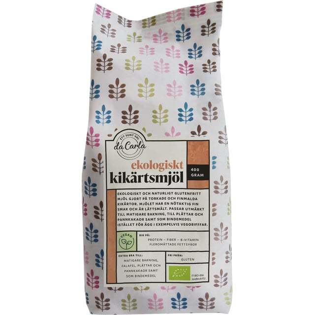 da Carla Ekologiskt Kikärtsmjöl 400g