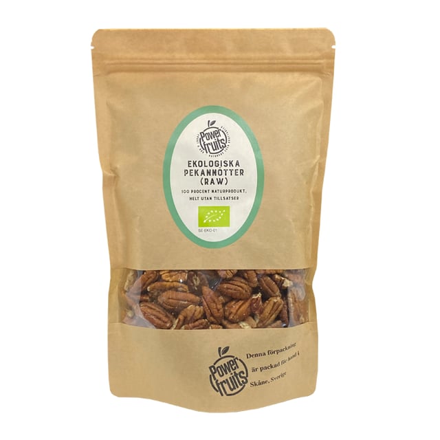 Powerfruits Pekannötter 500 g EKO