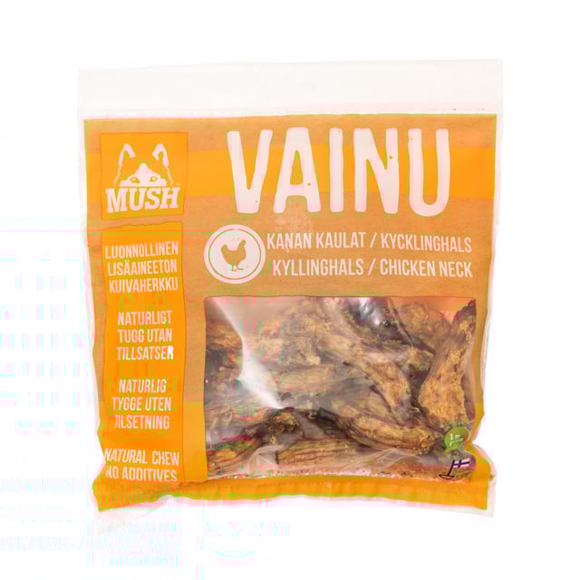 MUSH VAINU Kycklinghals 220g