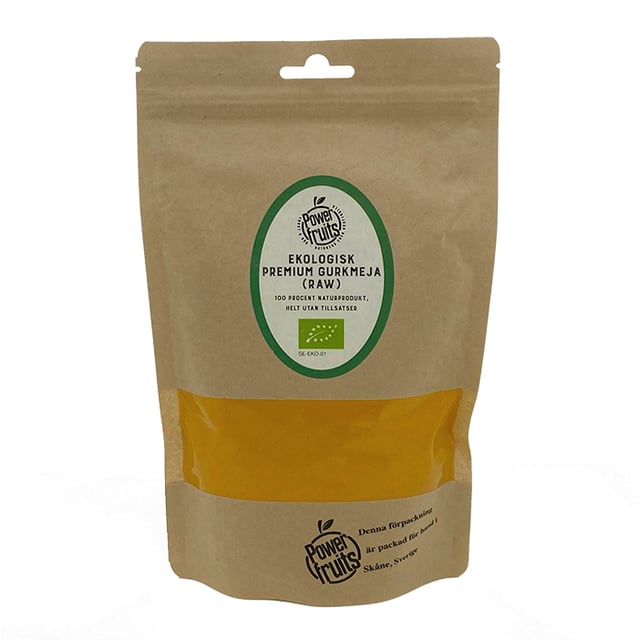 Powerfruits Gurkmeja Premium Eko 250 g