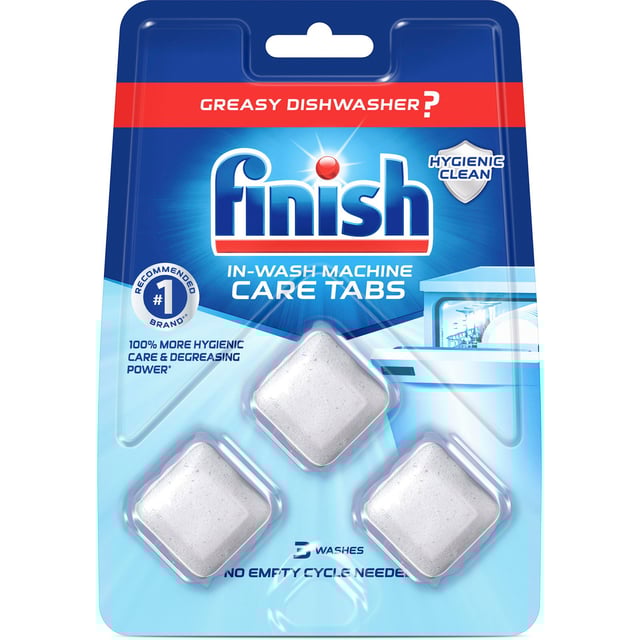 finish In-Wash-Machine Care Tabs 3 st