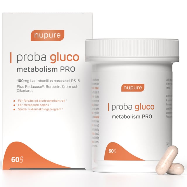 Nupure Proba Gluco Metabolism PRO 60 kapslar
