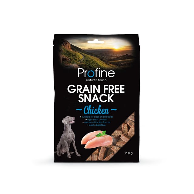 Profine Dog Grain Free Semi Moist Snack Chicken 200 g