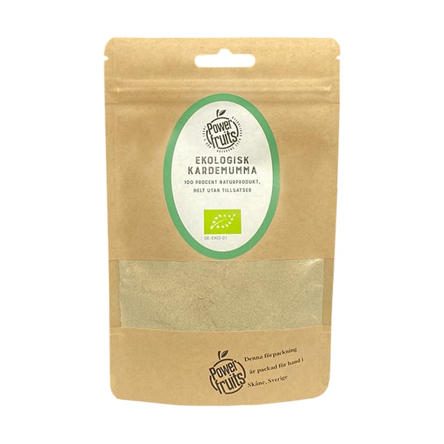 Powerfruits Kardemumma Mald 30g EKO