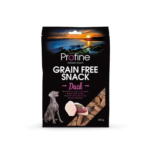 Profine Dog Grain Free Semi Moist Snack Duck 200 g