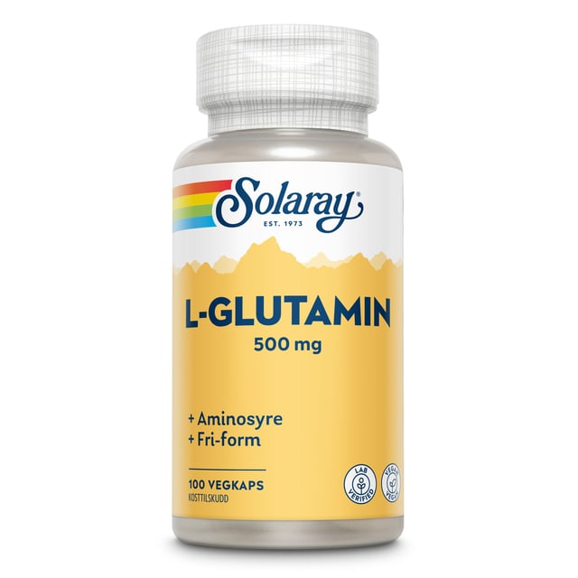 Solaray L-Glutamin 100 kapslar
