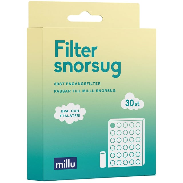 Millu Filter till Snorsug 30 st