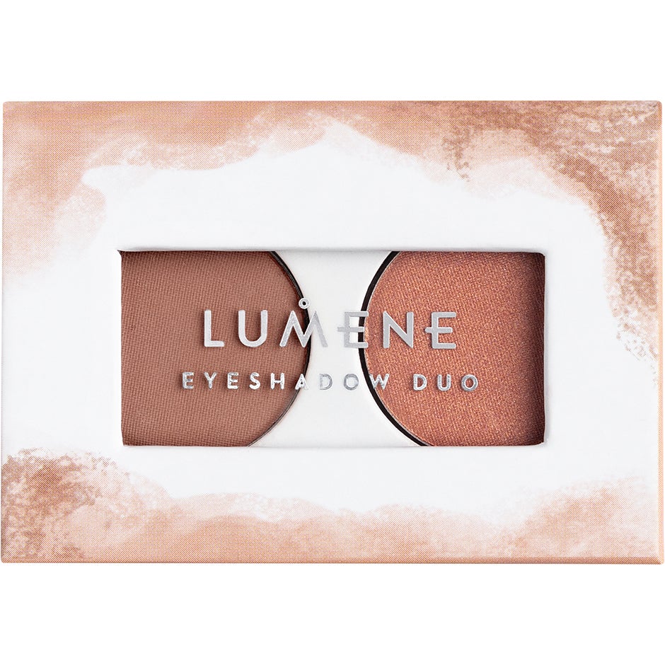 Lumene Bright Eyes Eyeshadow Duo 4 Fresh Autumn - 3,2 g