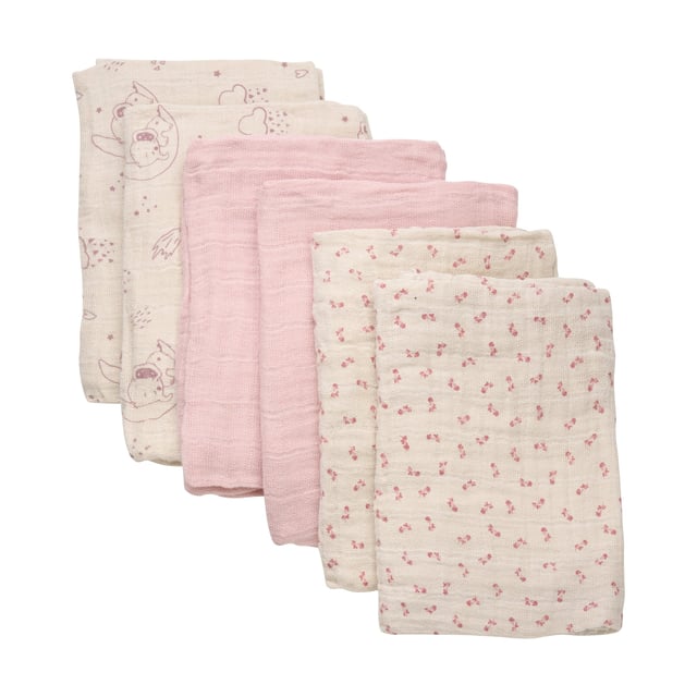 Pippi Muslinfilt Sheer Bliss Mix 6 st
