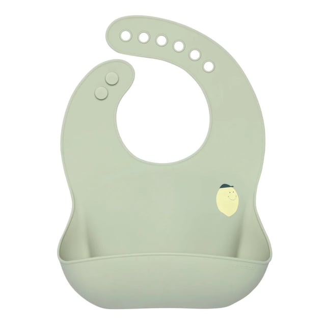 Lässig Haklapp i silikon Happy Fruits Lemon