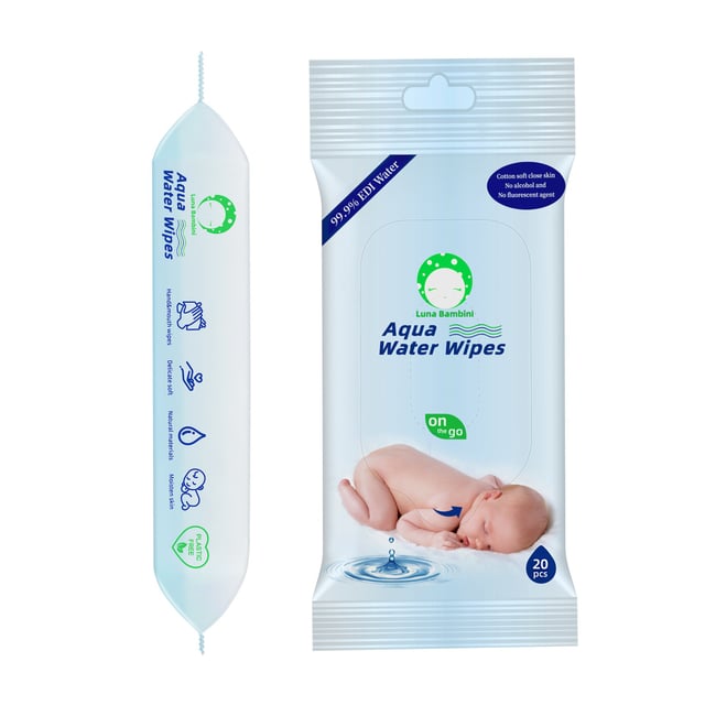 Luna Bambini Aqua Water Wipes 1 x 20 st