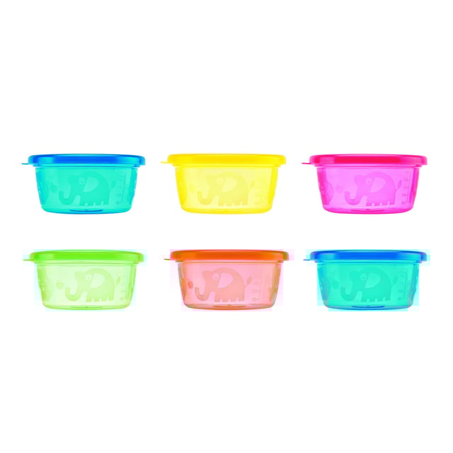 Nuby Snack Bowl Set 300 ml 6 st