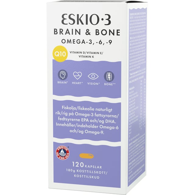 ESKIO-3 Brain & Bone 120 kapslar