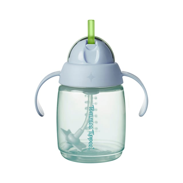 Tommee Tippee Träningsmugg med Sugrör Neutral 6m+ 240 ml