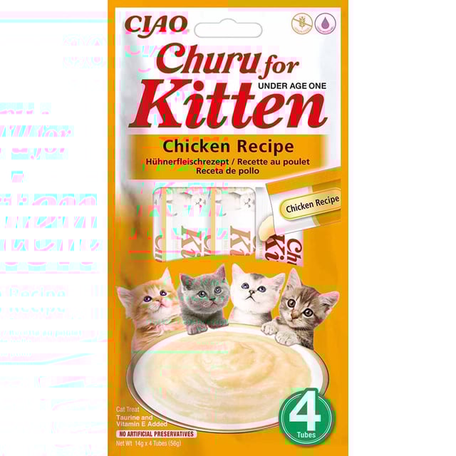 Churu Kitten Chicken 4 st under age 1