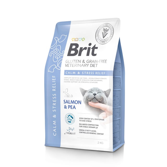 Brit Veterinary Diet Brit Grain-Free Vet Diets Cat Calm & Stress Relief 2 kg
