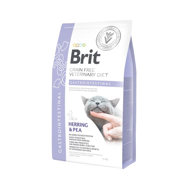 Brit Veterinary Diet Brit Grain-Free Vet Diets Cat Gastrointestinal 2 kg