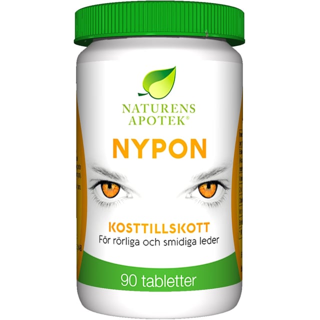 NATURENS APOTEK Nypon 90 tabletter