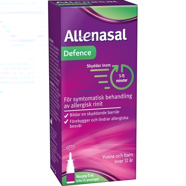 Allenasal Defence Nässpray 15 ml