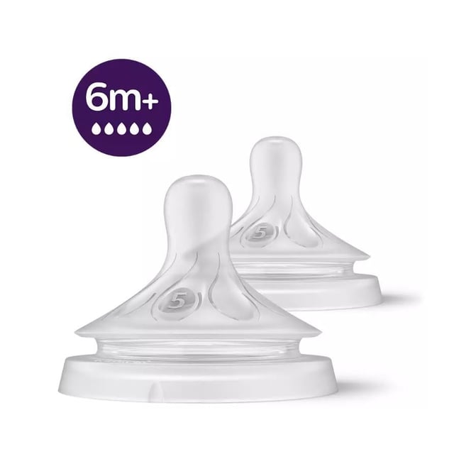 Philips Avent Natural Response dinapp Flöde 5 (6m+) 2 st