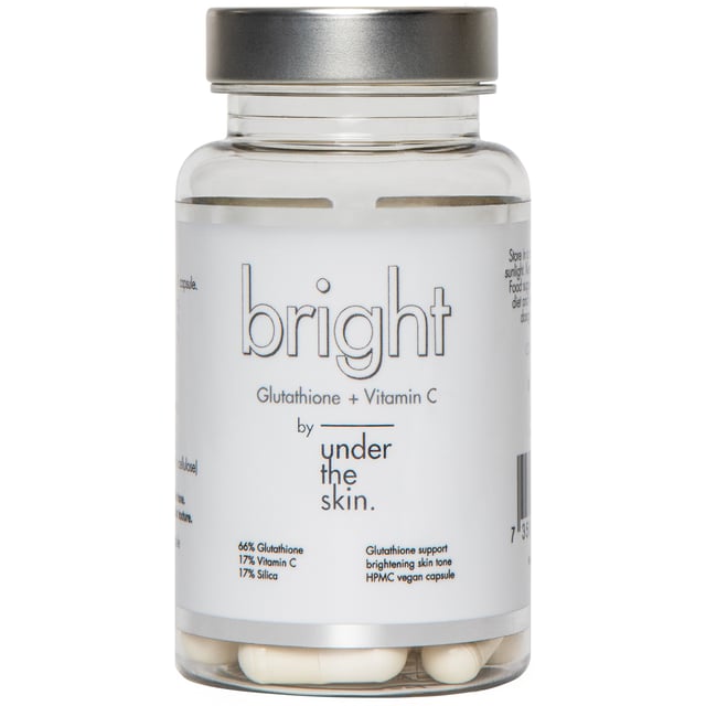 Under the Skin Bright Glutathione + Vitamin C 60 kapslar