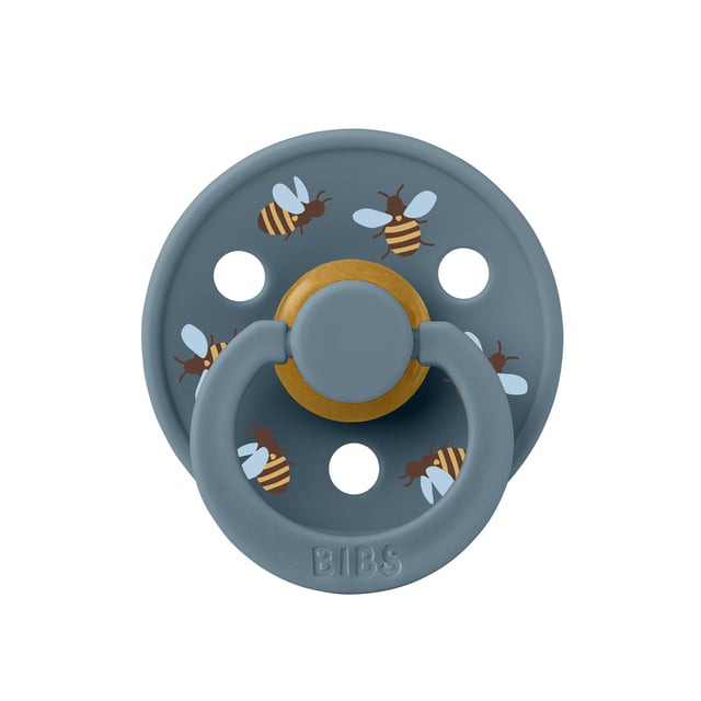 BIBS Studio Colour Bumblebee Friends Latex 18+ månader Size 3 Petrol