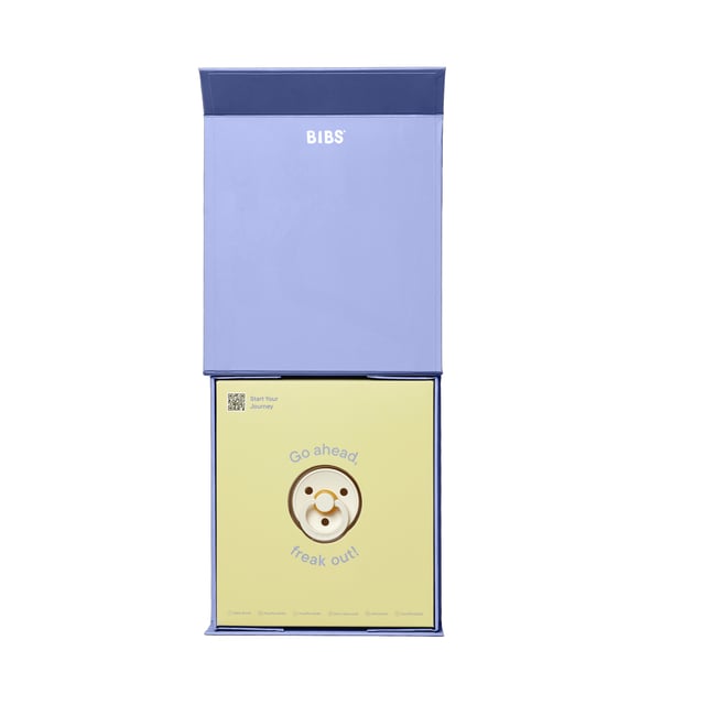 BIBS Gift Set Baby on the Way Latex Size 1 Ivory 1 st