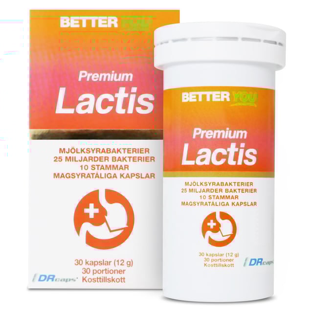 Better You Premium Lactis 30 kapslar