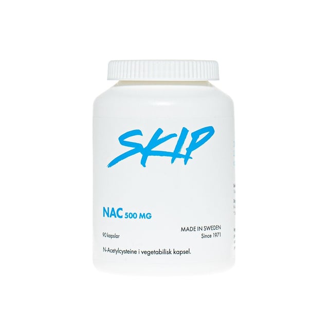 Skip NAC 500 mg 90 st kapslar