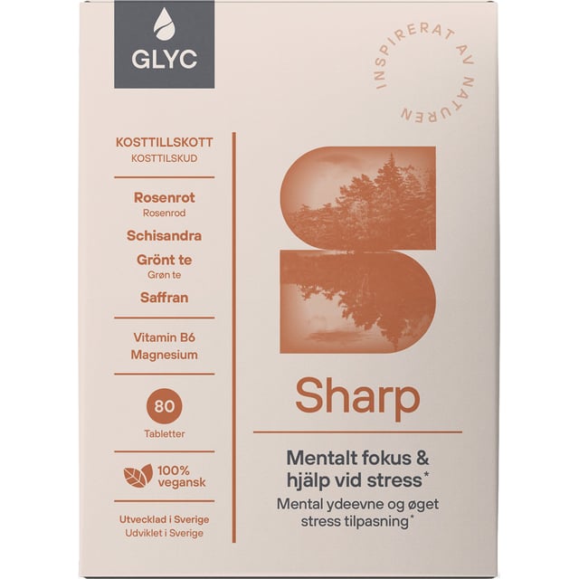 GLYC Sharp 80 tabletter