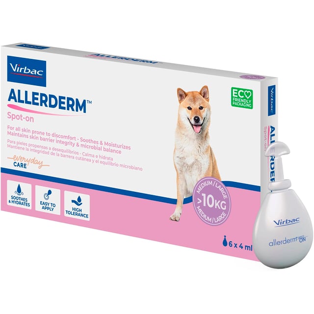 Virbac Allerderm Spot-on 6x4 ml