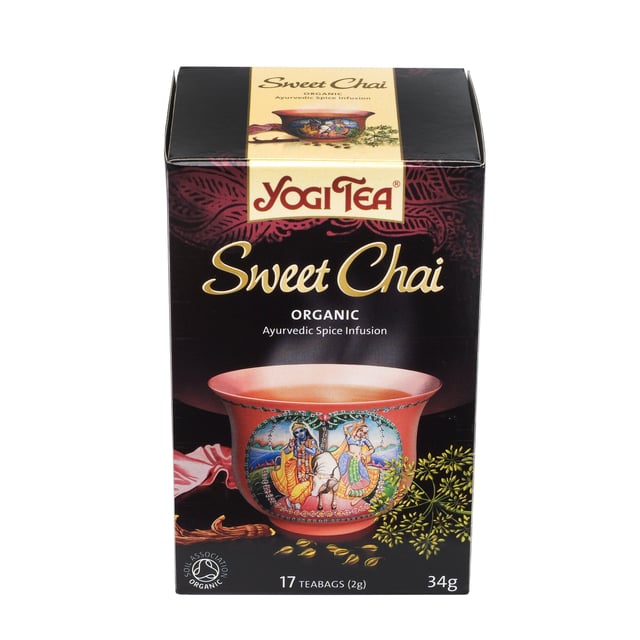Yogi Tea Ekologiskt sweet chai te krav 17 st