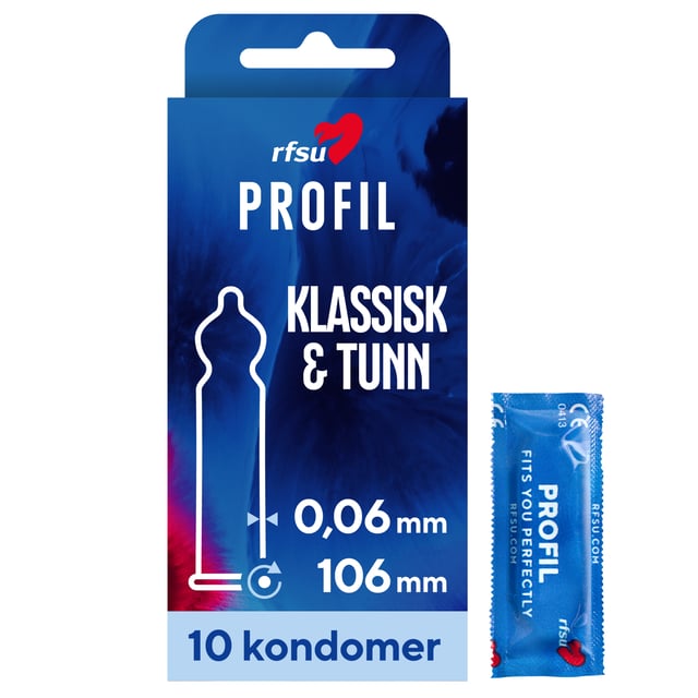 RFSU Profil kondomer 10 st