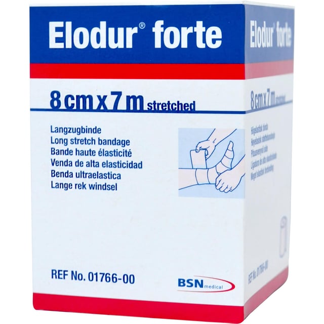 Elodur Forte Kompressionsbinda 8cm x 7m