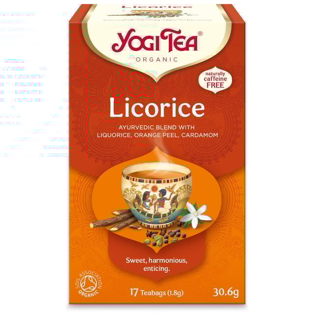 Yogi Tea Licorice KRAV 17 påsar