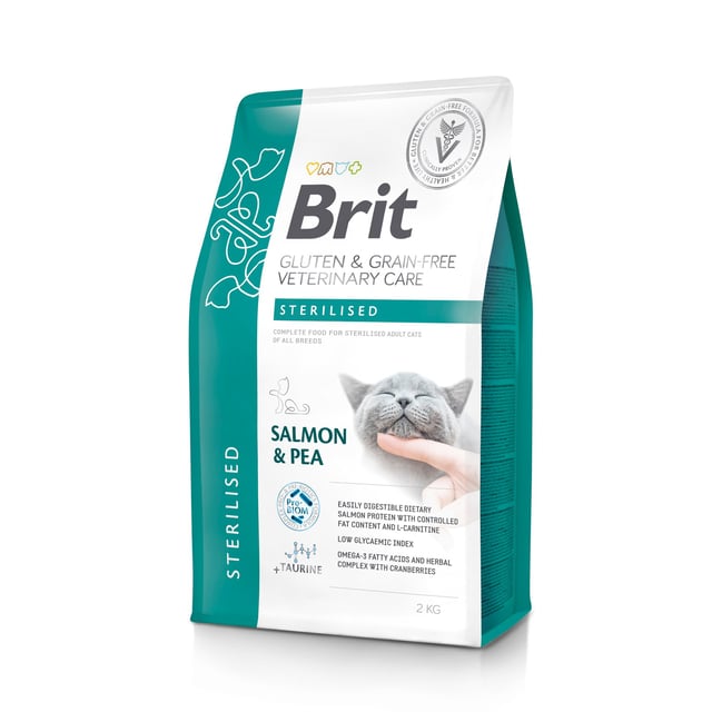Brit Veterinary Diet Brit Grain-Free Vet Diets Care Cat Sterilised 2 kg