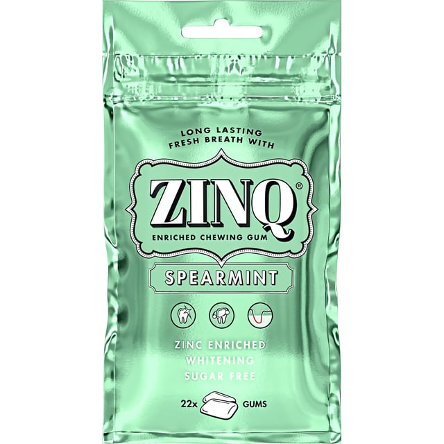 Zinq Spearmint Tuggummi 22 st