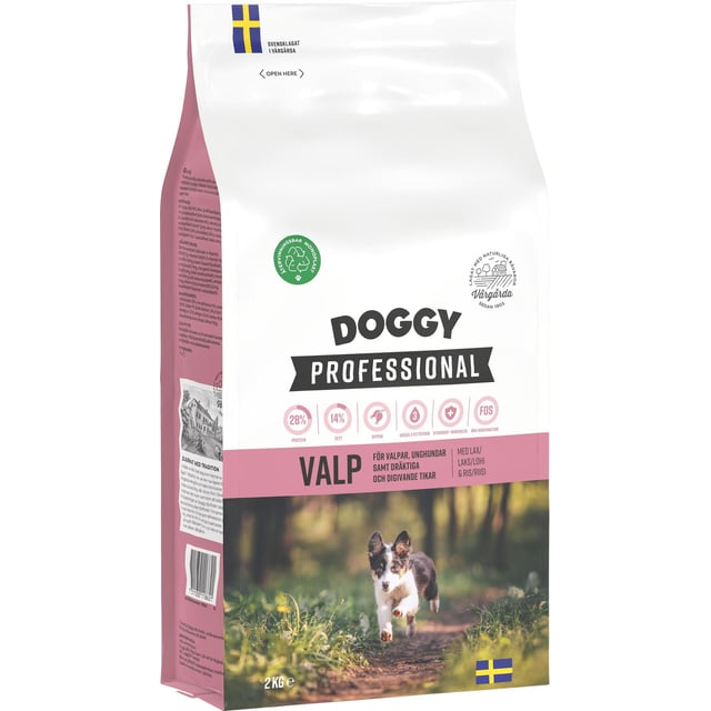 Doggy Professional Valp Foder 2 kg