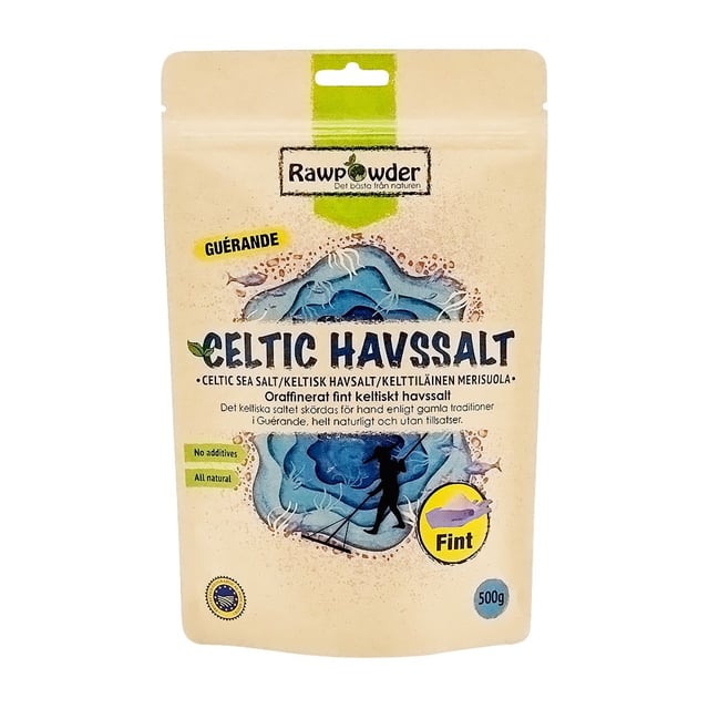 Rawpowder Celtic Havssalt Fint 500g