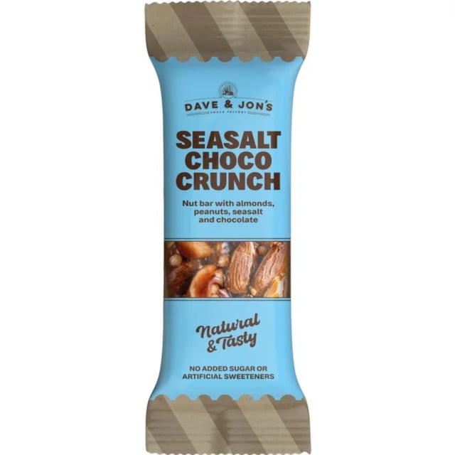 Dave & Jon´s Nötbar Havssalt & Choklad 35 g
