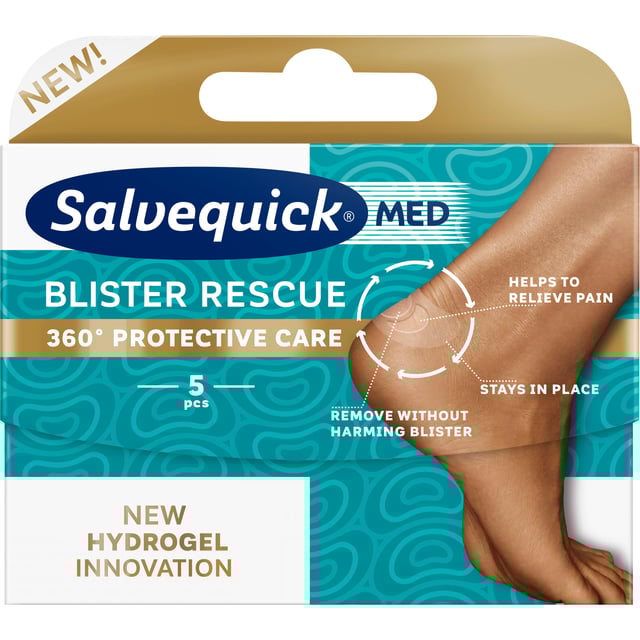 Salvequick MED Blister Rescue Original 5 st