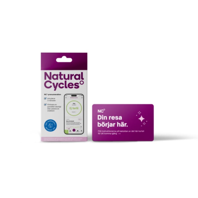 Natural Cycles Birth Control 3 Månadersprenumeration