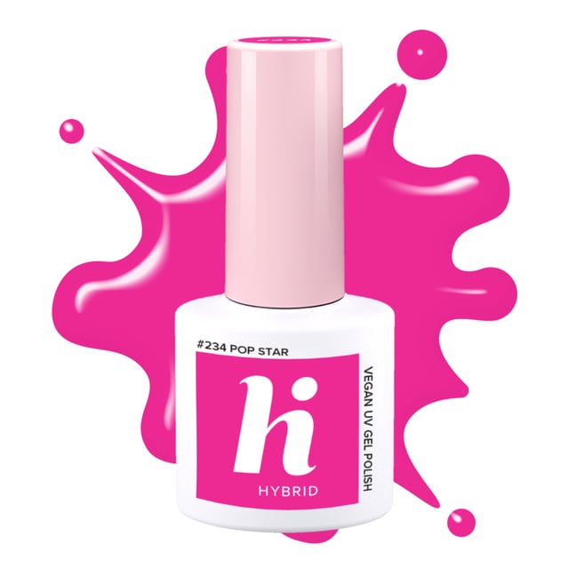 hi hybrid #234 UV Gel Polish Pop Star 5 ml