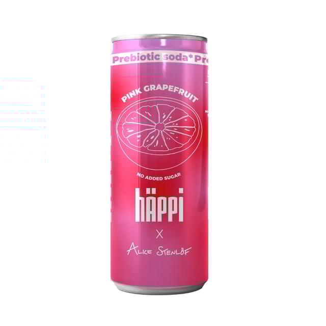 hÄppi x Alice Stenlöf Pink Grapefruit 330ml